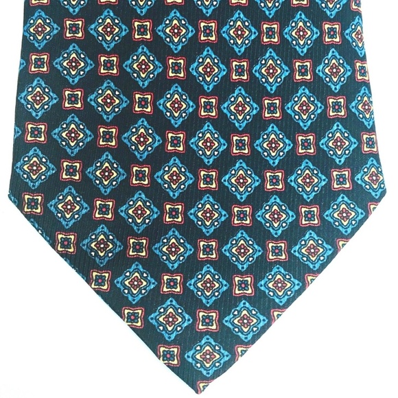 Giorgio Redaelli Mens Tie Necktie 100% Silk - Picture 3 of 10